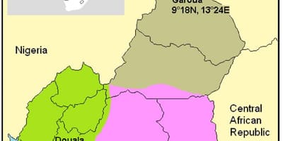 რუკა კამერუნი კლიმატის